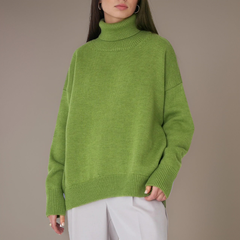 Renazi | Pull à Col Roulé Pour Femmes Dana