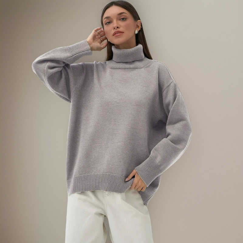 Renazi | Pull à Col Roulé Pour Femmes Dana