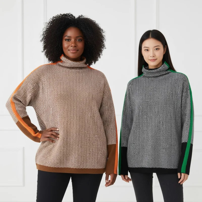 Gestreifter Pullover Zoe • Renazi™