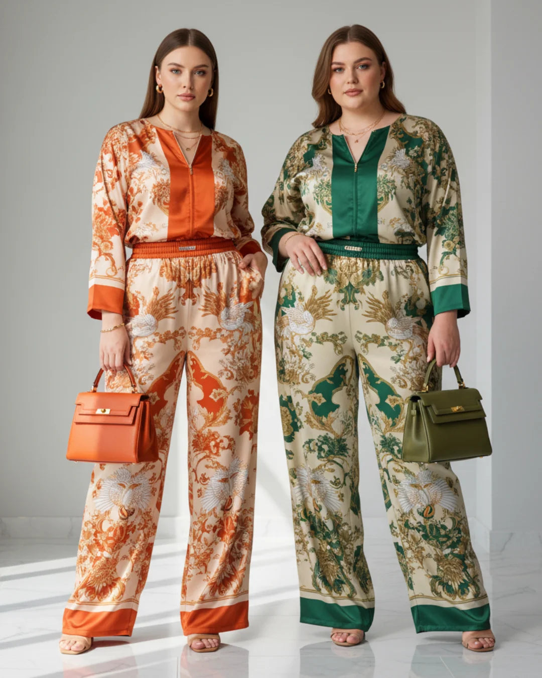 Satin-Set mit edlem Glanz und mühelosem Komfort - Saori™