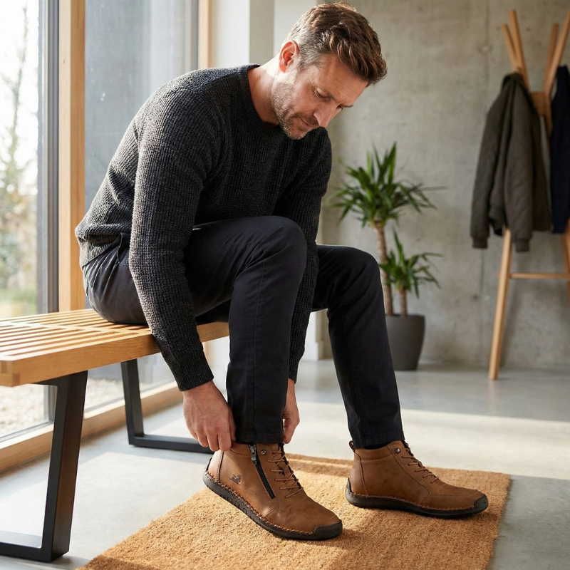 Vogadeck™ DoubleZip – Orthopädische Komfort-Sneaker für täglichen Halt