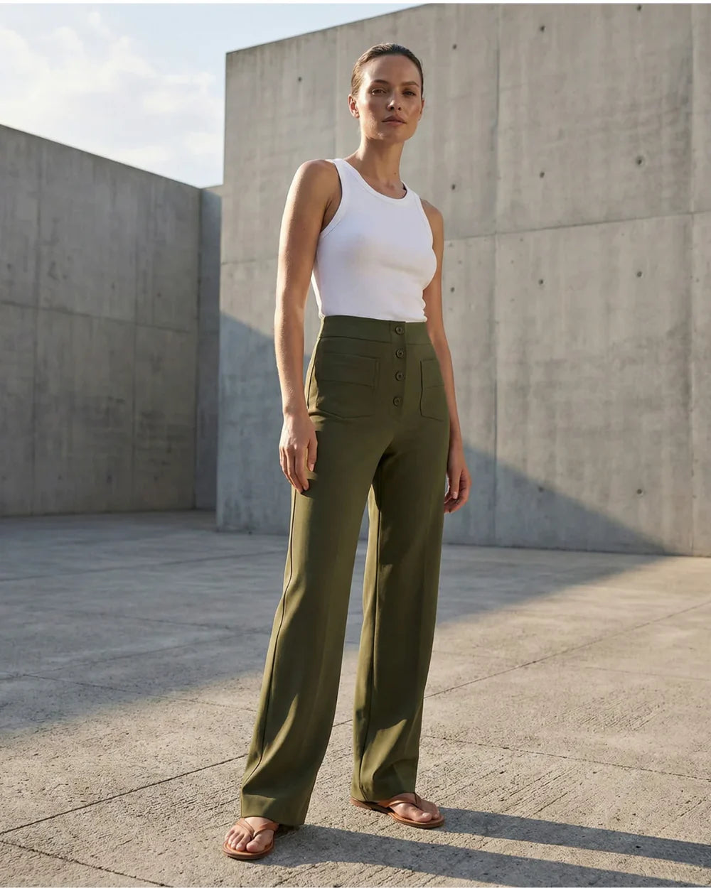Weiche Stretchhose mit hohem Tragekomfort • Vellura™