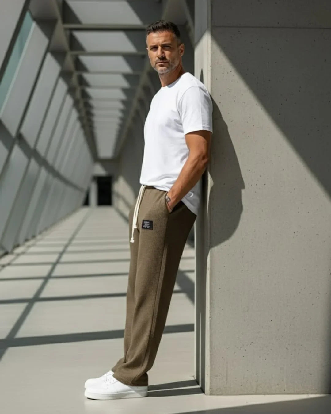Ultraweiche Lounge-Hose mit weitem Bein / SOFTLOOM™