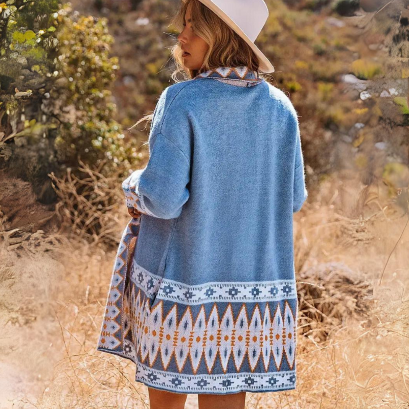 Renazi | Cardigan Longue Pour Femmes Lainey