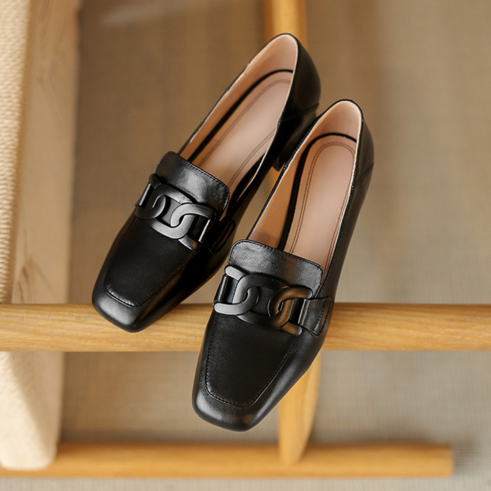 Mocassin Femme Orthopédique de Cuir Premium Renazi