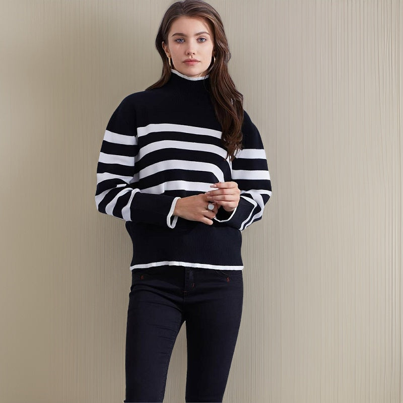 Renazi | Pull à Col Roulé Pour Femmes Faith