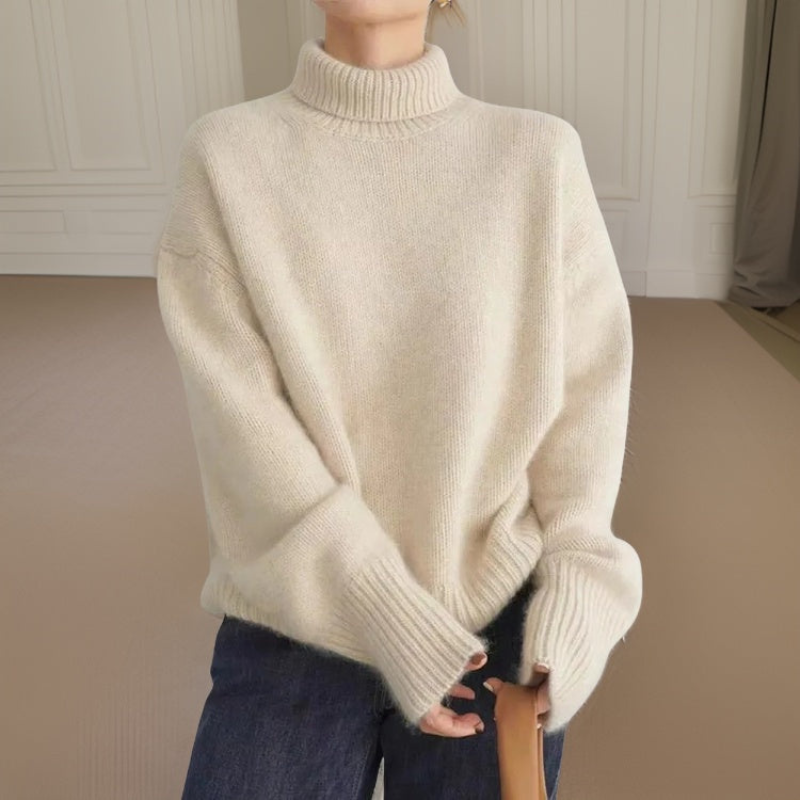 Renazi | Pull à Col Roulé Pour Femmes Linda