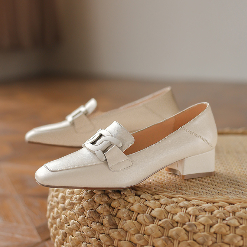 Mocassin Femme Orthopédique de Cuir Premium Renazi