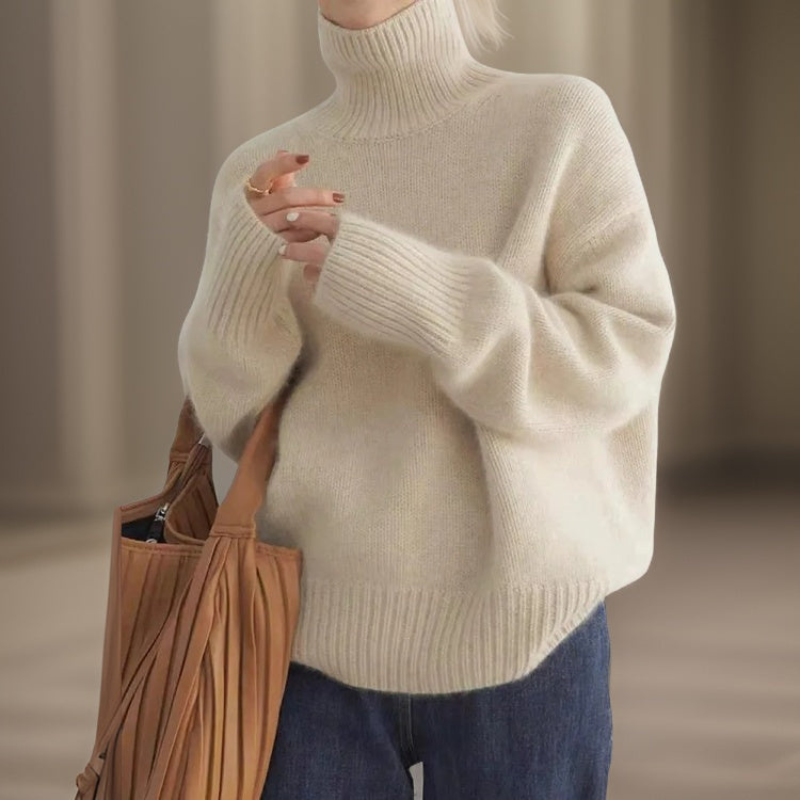 Renazi | Pull à Col Roulé Pour Femmes Linda