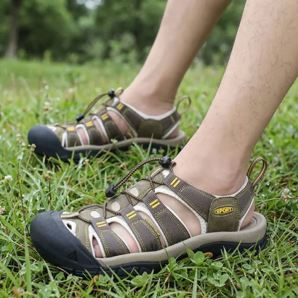 All-Terrain Komfort-Sandalen für Herren • OrthoStride™