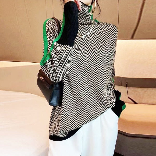 Zoe Pull à Rayures • Renazi™