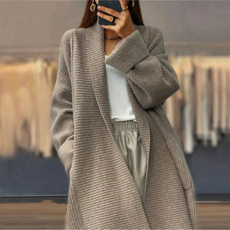 Renazi | Cardigan Longue Pour Femmes Elsie
