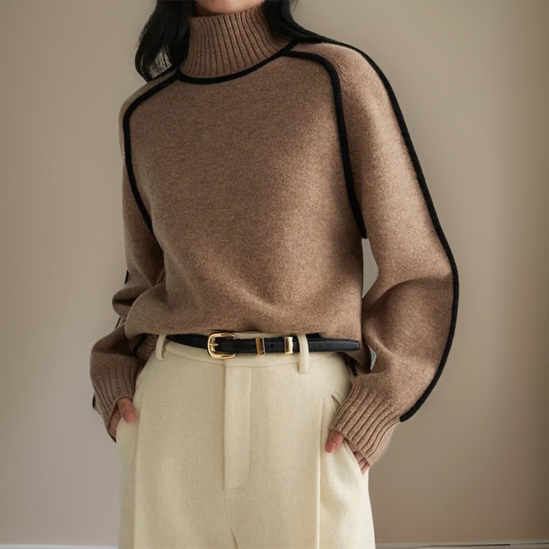 Renazi | Pull à Col Roulé Pour Femmes Heidi