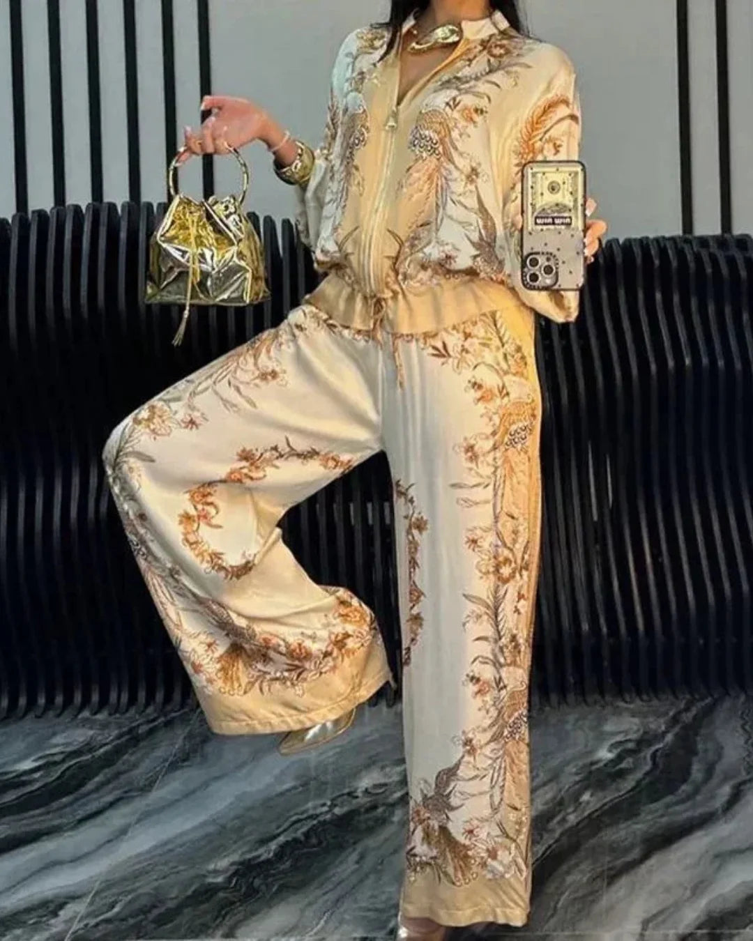 Satin-Set mit edlem Glanz und mühelosem Komfort - Saori™