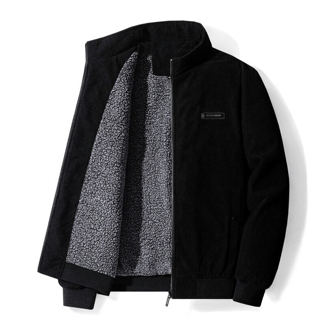 Renazi | Veste Sherpa en velours côtelé rétro