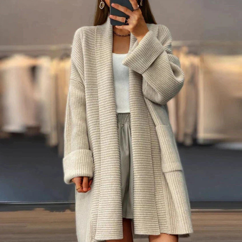 Renazi | Cardigan Longue Pour Femmes Elsie