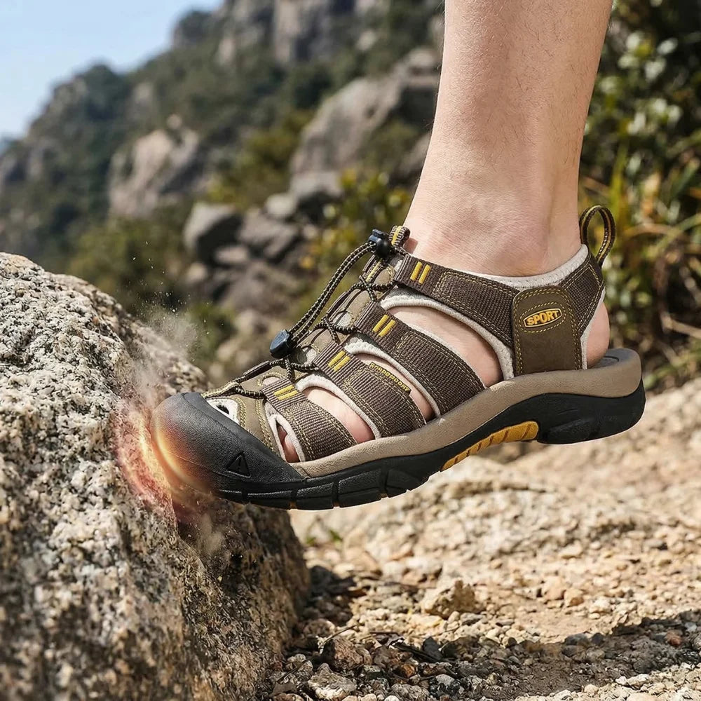 All-Terrain Komfort-Sandalen für Herren • OrthoStride™