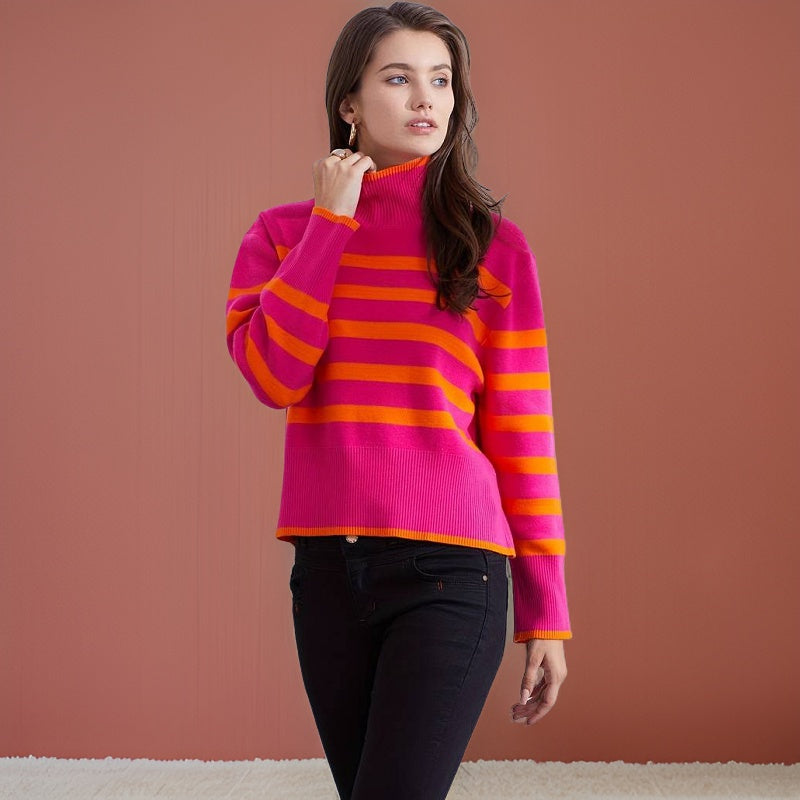 Renazi | Pull à Col Roulé Pour Femmes Faith