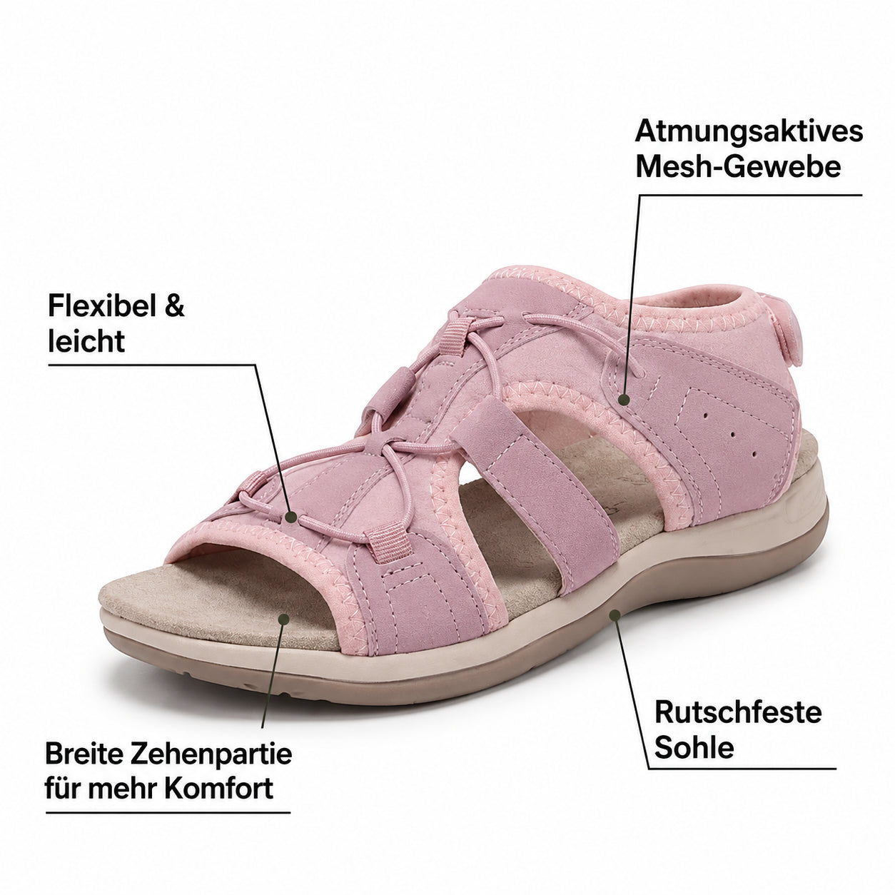 OrthoCelia™ • Orthopädische Komfort-Sandalen für Damen