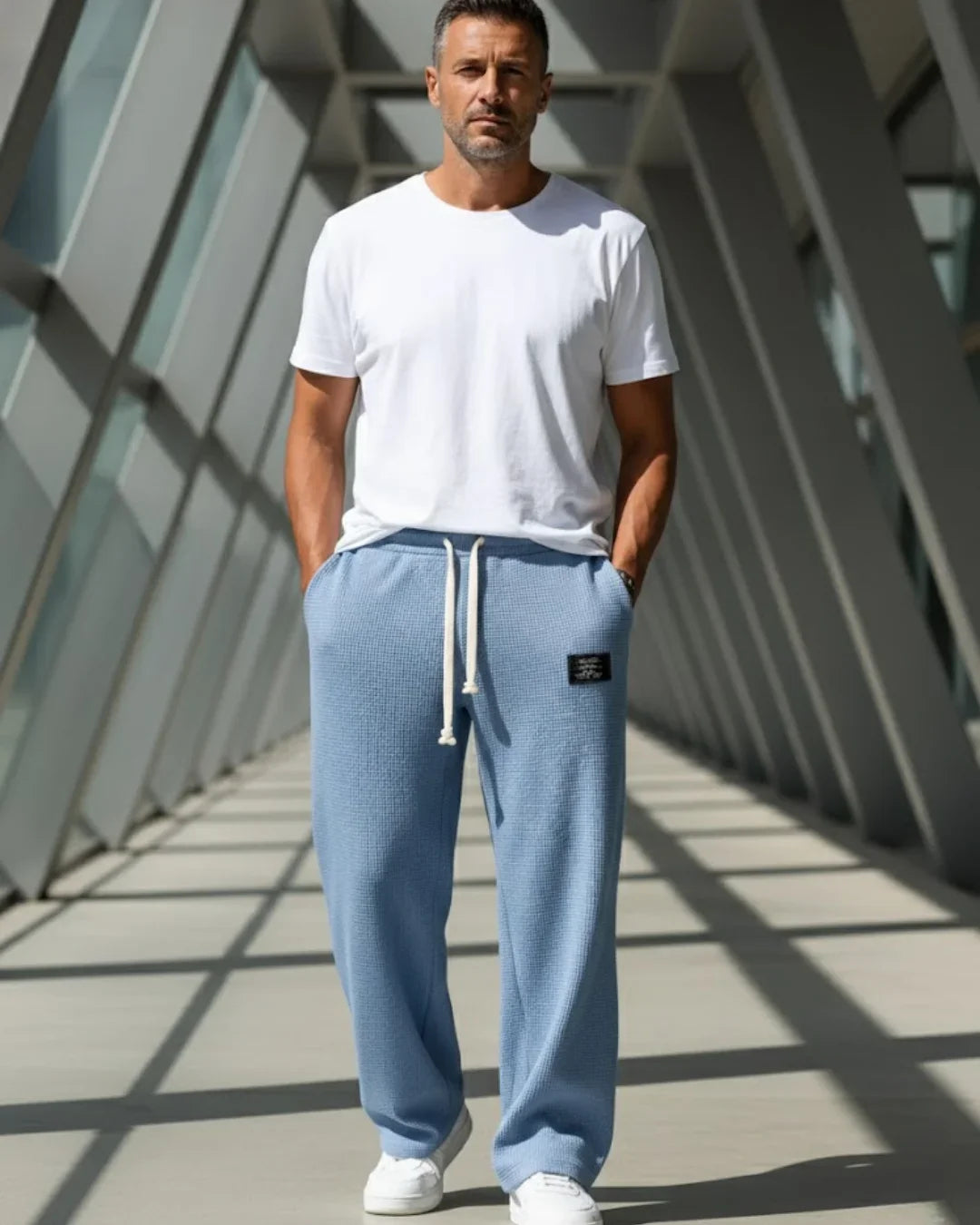 Ultraweiche Lounge-Hose mit weitem Bein / SOFTLOOM™