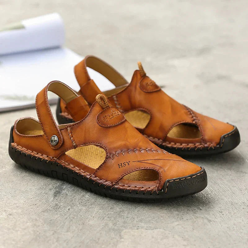 Premium Orthopädische Leder-Komfortsandalen für Herren