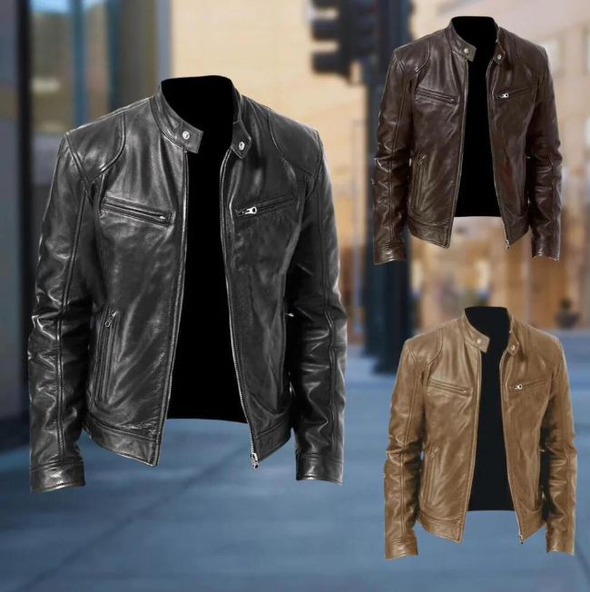 Renazi | Veste en Cuir pour Homme Trenton