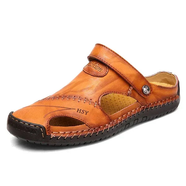 Premium Orthopädische Leder-Komfortsandalen für Herren