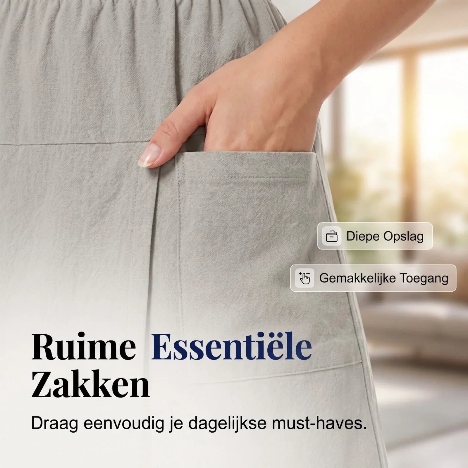 Veliora™ – Eleganter Damen-Hosenrock in Wickeloptik