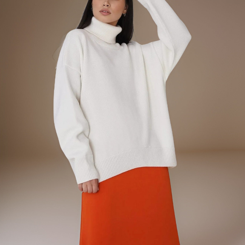 Renazi | Pull à Col Roulé Pour Femmes Dana