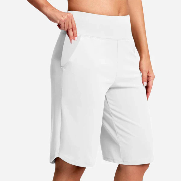 Zeniva™ – Elastische Yoga-Bermudashorts für Damen
